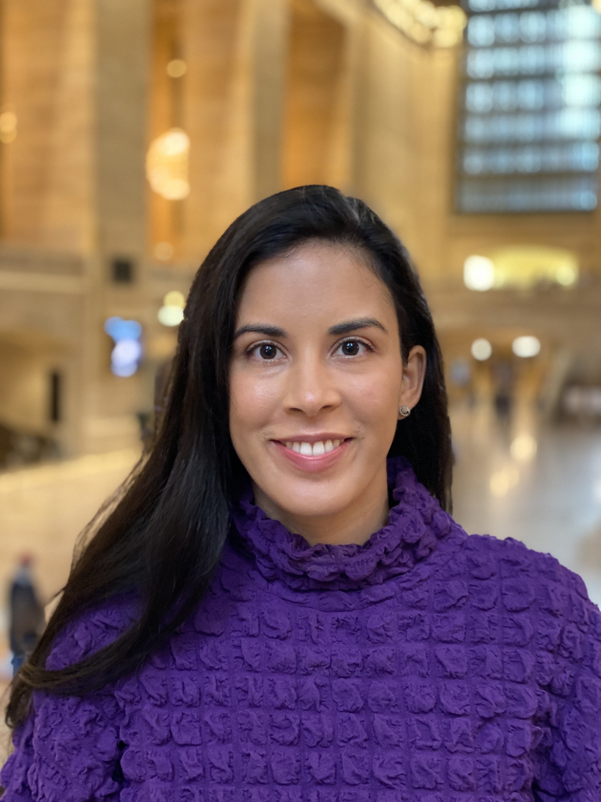 Fabianna Rodriguez-Mercado smiling.