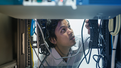 technician working