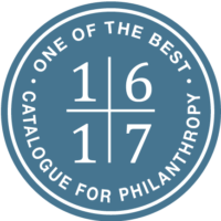 Catalogue for Philanthropy seal reading: One of the Best.