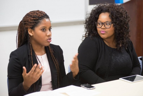Tech Women of Color discussing tech