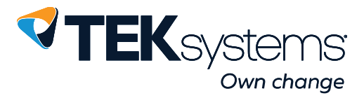 This is the TEKsystems logo.