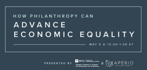 Philanthropy Panel event memo