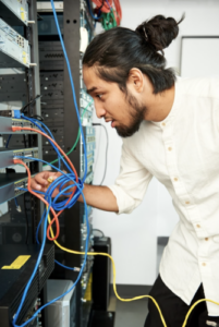 Hispanic-IT-Worker-Working-on-Server
