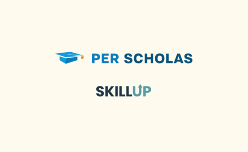 Per Scholas and Skill Up logos