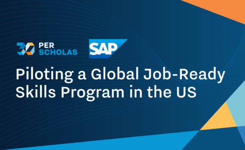 SAP logo with Per Scholas Logo